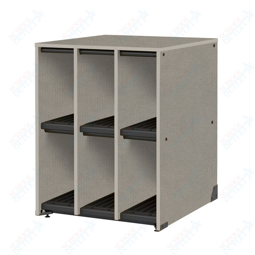 Marco Band - Stor Collection 6 Compartment 17" Deep Instrument Storage Cabinet 36"H (BS104) - SchoolOutlet