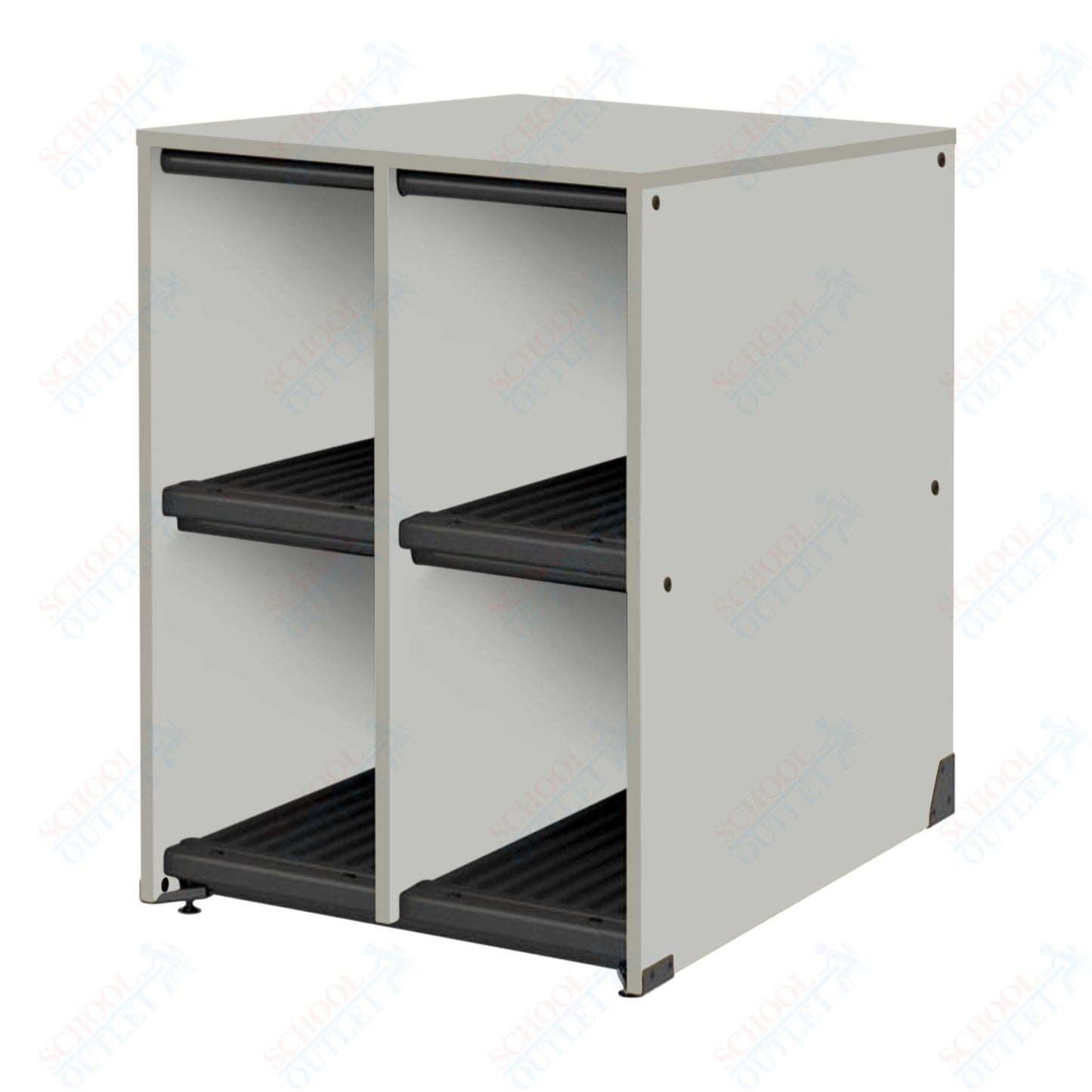 Marco Band - Stor Collection 4 Compartment 29" Deep Instrument Storage Cabinet 36"H (BS114) - SchoolOutlet