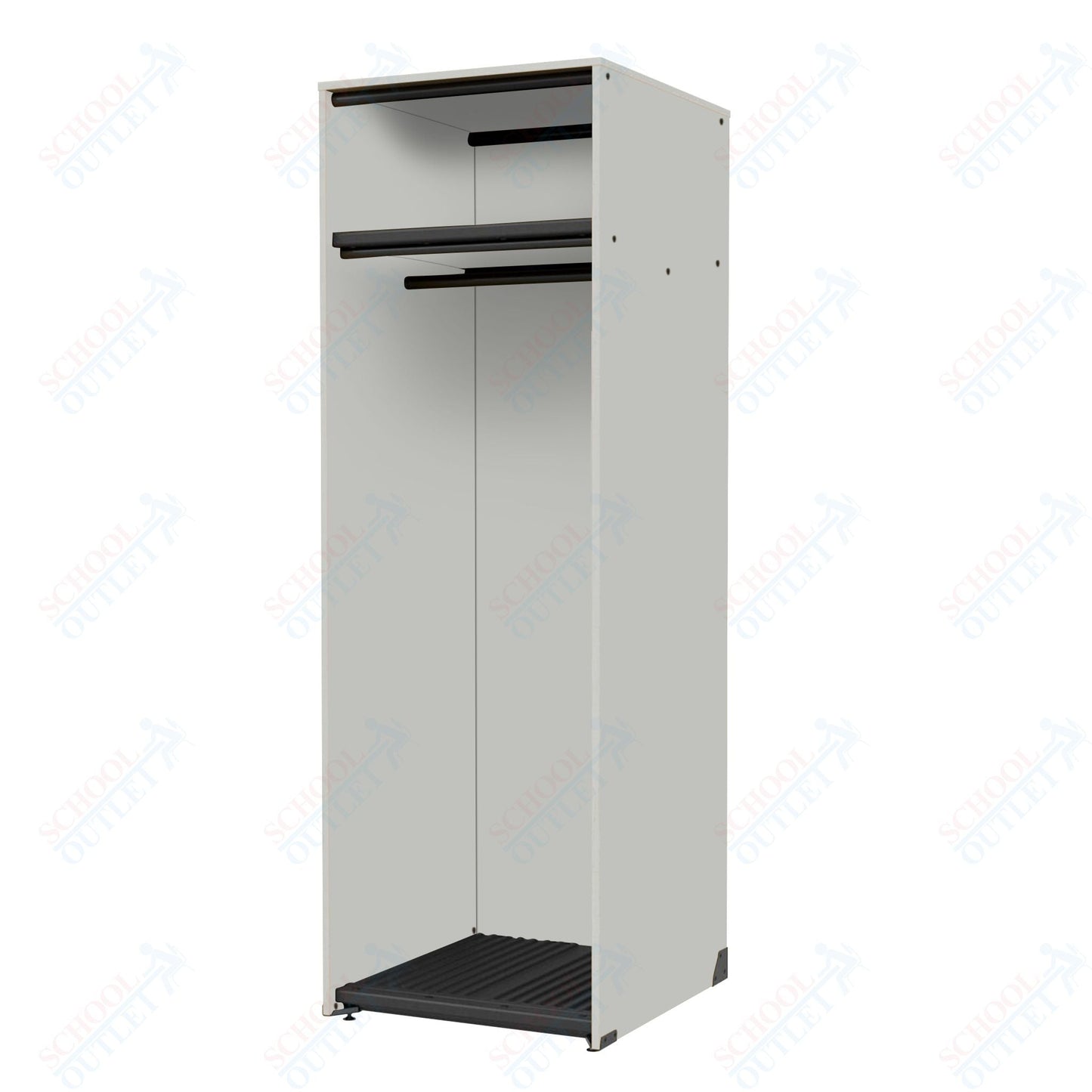 Marco Band - Stor Collection 1 Narrow Compartment w/ Top Shelf 29" Deep Instrument Storage Cabinet 84"H (BS156N) - SchoolOutlet