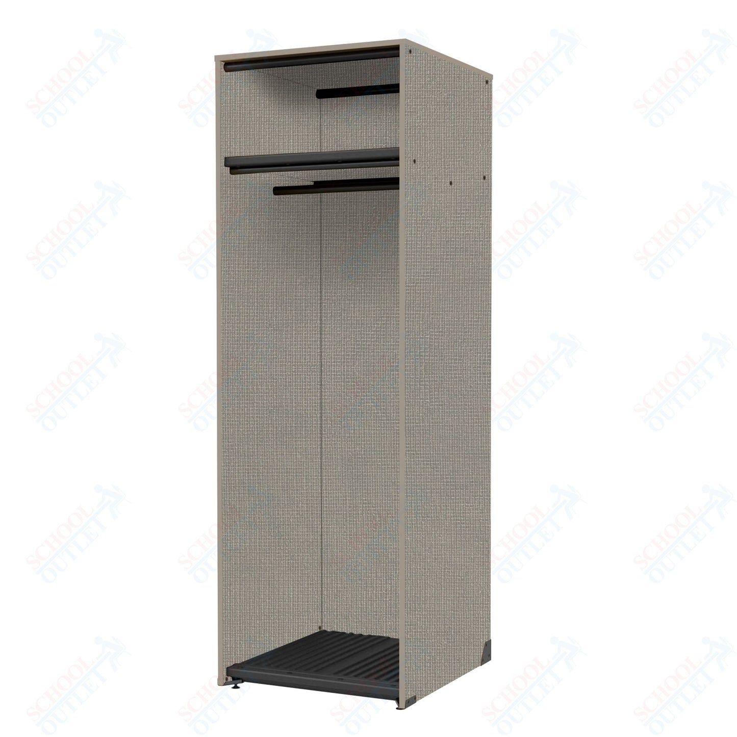 Marco Band - Stor Collection 1 Narrow Compartment w/ Top Shelf 29" Deep Instrument Storage Cabinet 84"H (BS156N) - SchoolOutlet