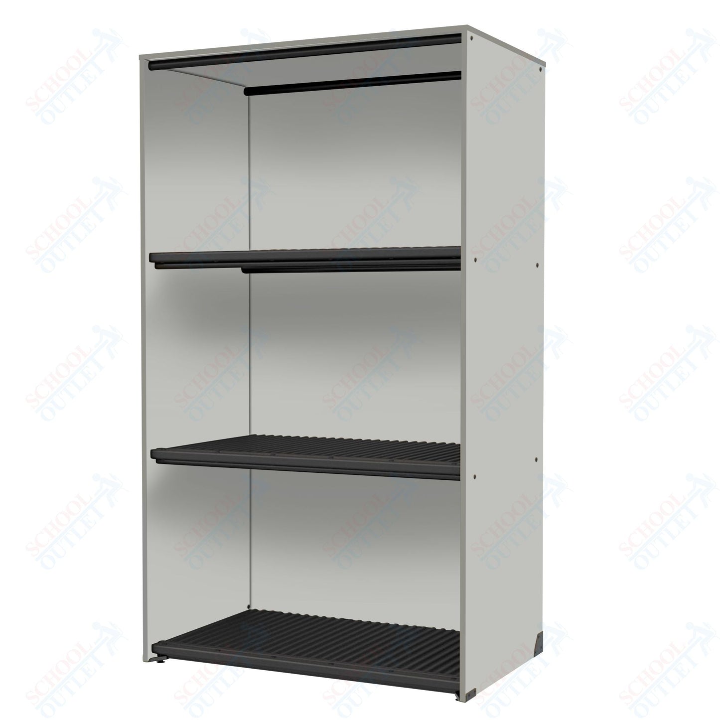 Marco Band - Stor Collection 3 Compartment 29" Deep Instrument Storage Cabinet 84"H (BS160) - SchoolOutlet