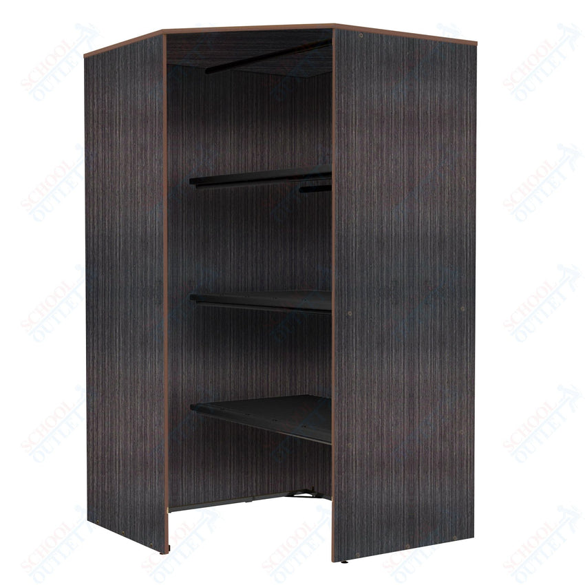 Marco Band - Stor Collection Corner Cabinet 48" Deep with Shelf, Instrument Storage Cabinet 84"H (BS190) - SchoolOutlet