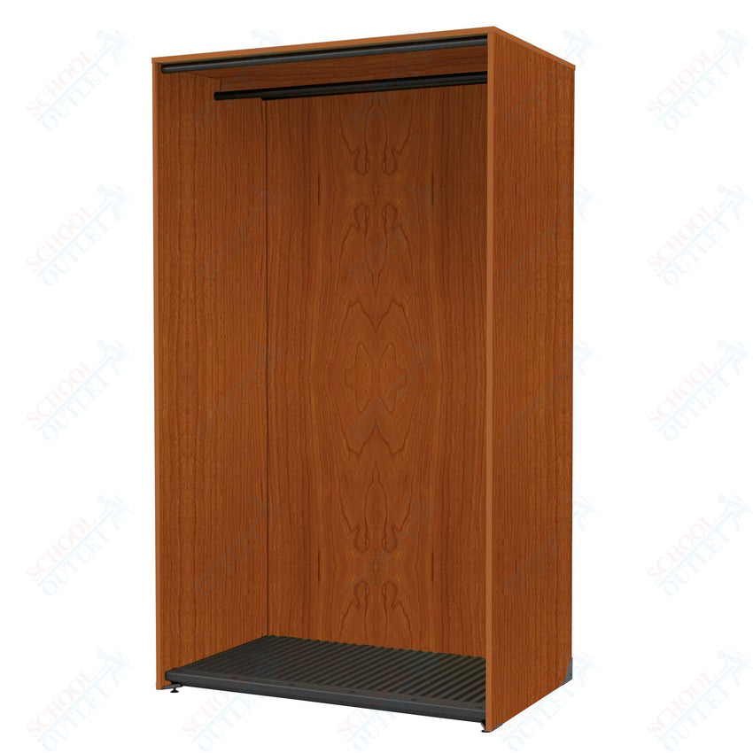 Marco Band - Stor Collection Storage Cabinet with 1 Rod Holds 20 Uniforms or Robes 48"W x 84"H x 29.25"D (BS201) - SchoolOutlet