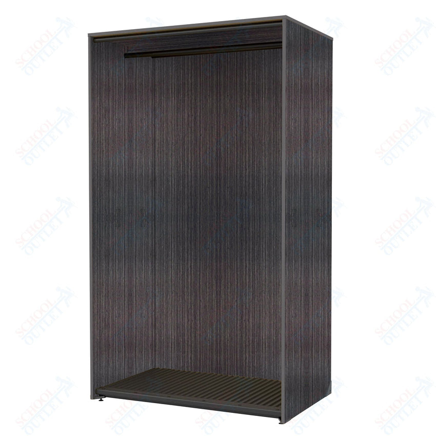 Marco Band - Stor Collection Storage Cabinet with 1 Rod Holds 20 Uniforms or Robes 48"W x 84"H x 29.25"D (BS201) - SchoolOutlet