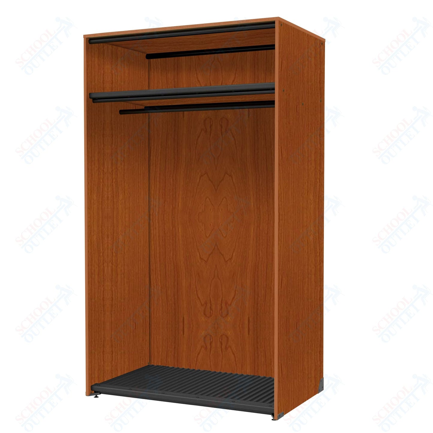 Marco Band - Stor Collection Storage Cabinet with Shelf & Rod Holds 20 Uniforms or Robes 48"W x 84"H x 29.25"D (BS203) - SchoolOutlet