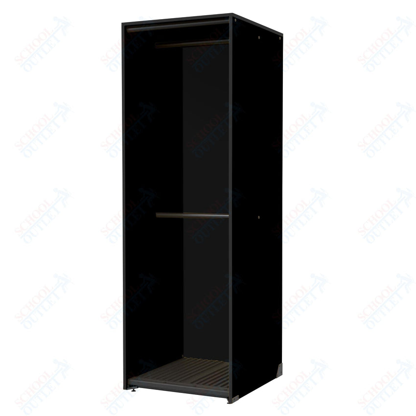 Marco Band - Stor Collection Storage Cabinet with 2 Rods Holds 22 Uniforms 27.75"W x 84"H x 29.25"D (BS204) - SchoolOutlet