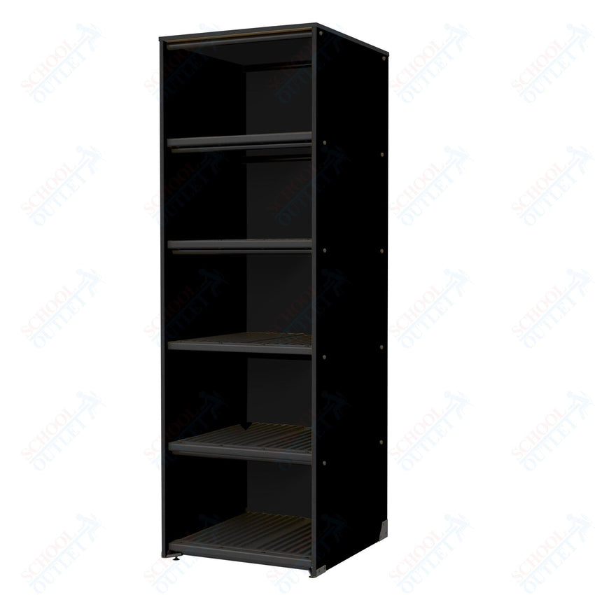 Marco Band - Stor Collection Storage Cabinet Holds 20 hats with 5 Shelves 27.75"W x 84"H x 29.25"D (BS208) - SchoolOutlet