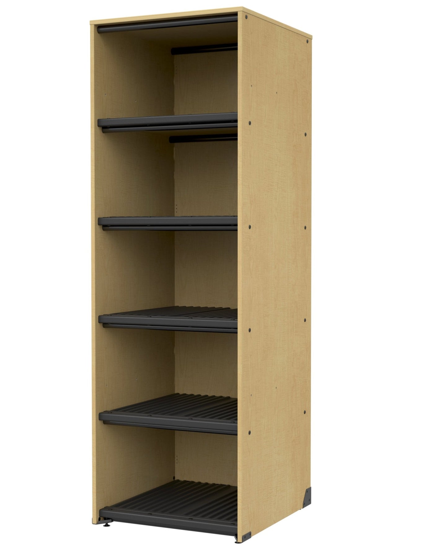 Marco Band - Stor Collection Storage Cabinet Holds 20 hats with 5 Shelves 27.75"W x 84"H x 29.25"D (BS208) - SchoolOutlet