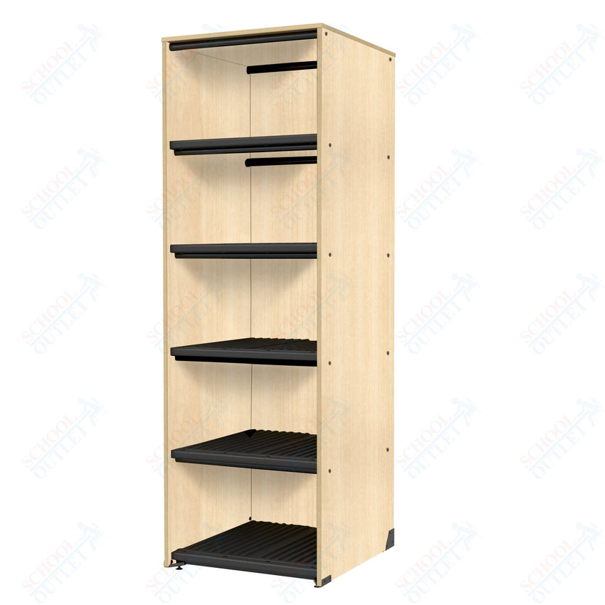 Marco Band - Stor Collection Storage Cabinet Holds 20 hats with 5 Shelves 27.75"W x 84"H x 29.25"D (BS208) - SchoolOutlet