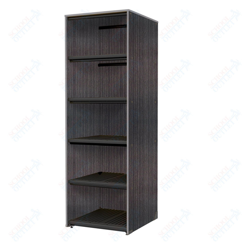 Marco Band - Stor Collection Storage Cabinet Holds 20 hats with 5 Shelves 27.75"W x 84"H x 29.25"D (BS208) - SchoolOutlet