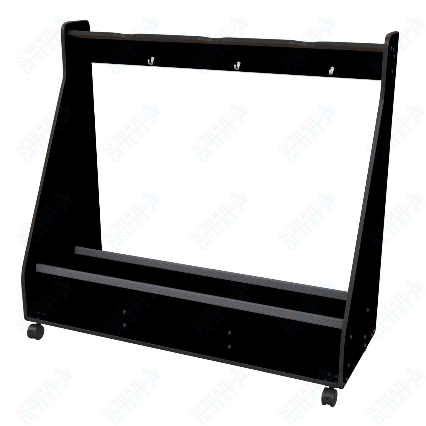 Marco Band - Stor Mobile String Bass Rack, 4 Units - 62"H x 80.25"W x 24.25"D (BS502 - 0) - SchoolOutlet