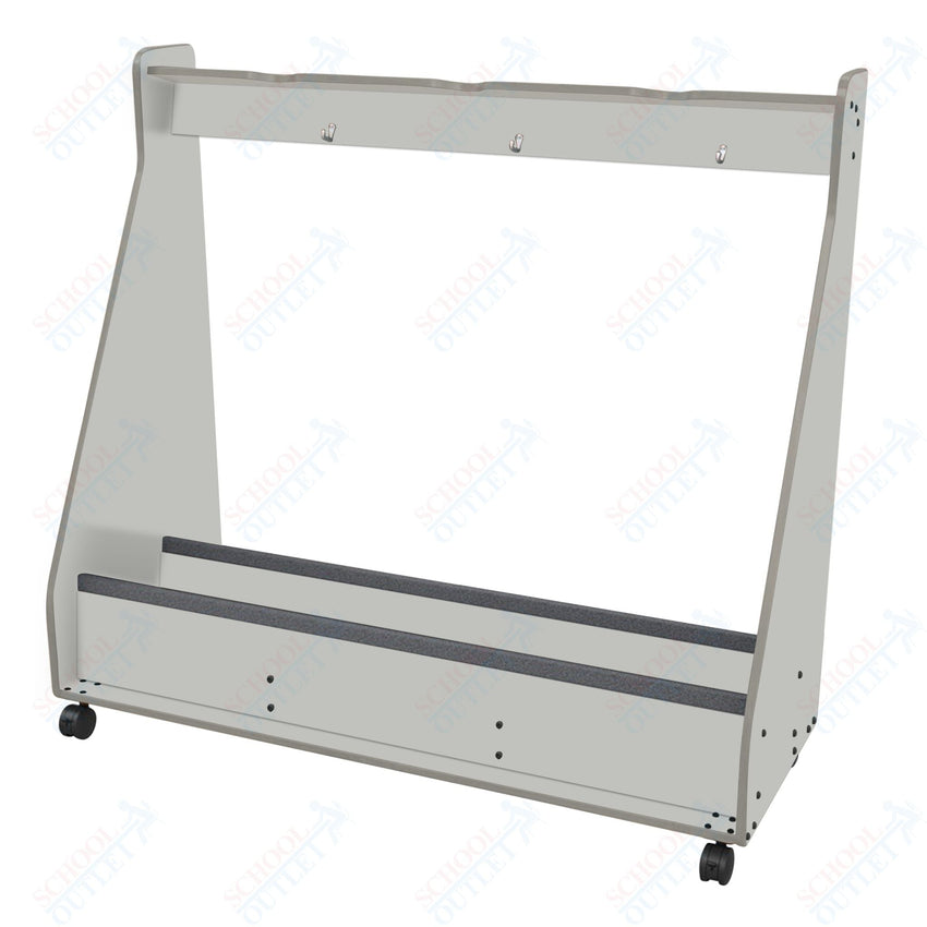 Marco Band - Stor Mobile String Bass Rack, 4 Units - 62"H x 80.25"W x 24.25"D (BS502 - 0) - SchoolOutlet