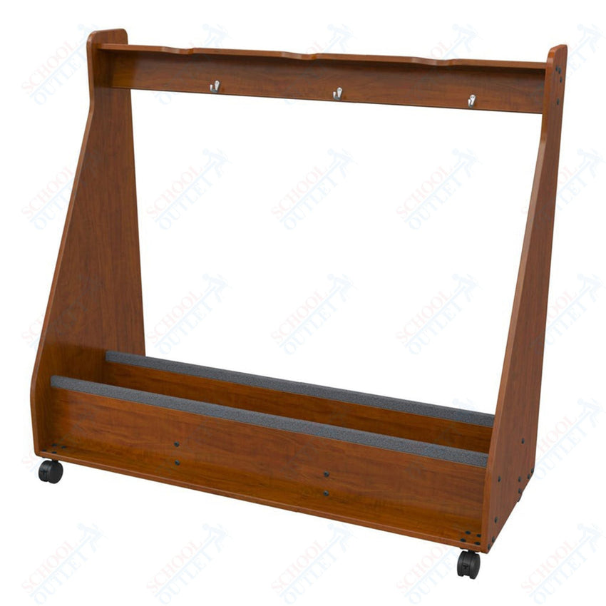 Marco Band - Stor Mobile String Bass Rack, 4 Units - 62"H x 80.25"W x 24.25"D (BS502 - 0) - SchoolOutlet