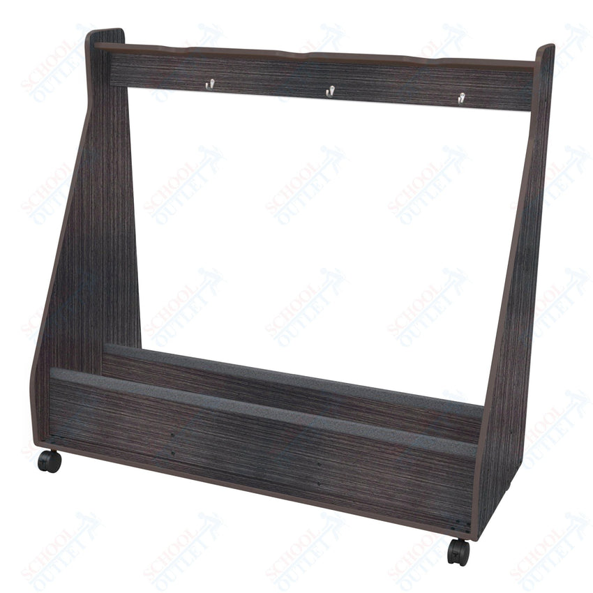 Marco Band - Stor Mobile String Bass Rack, 4 Units - 62"H x 80.25"W x 24.25"D (BS502 - 0) - SchoolOutlet