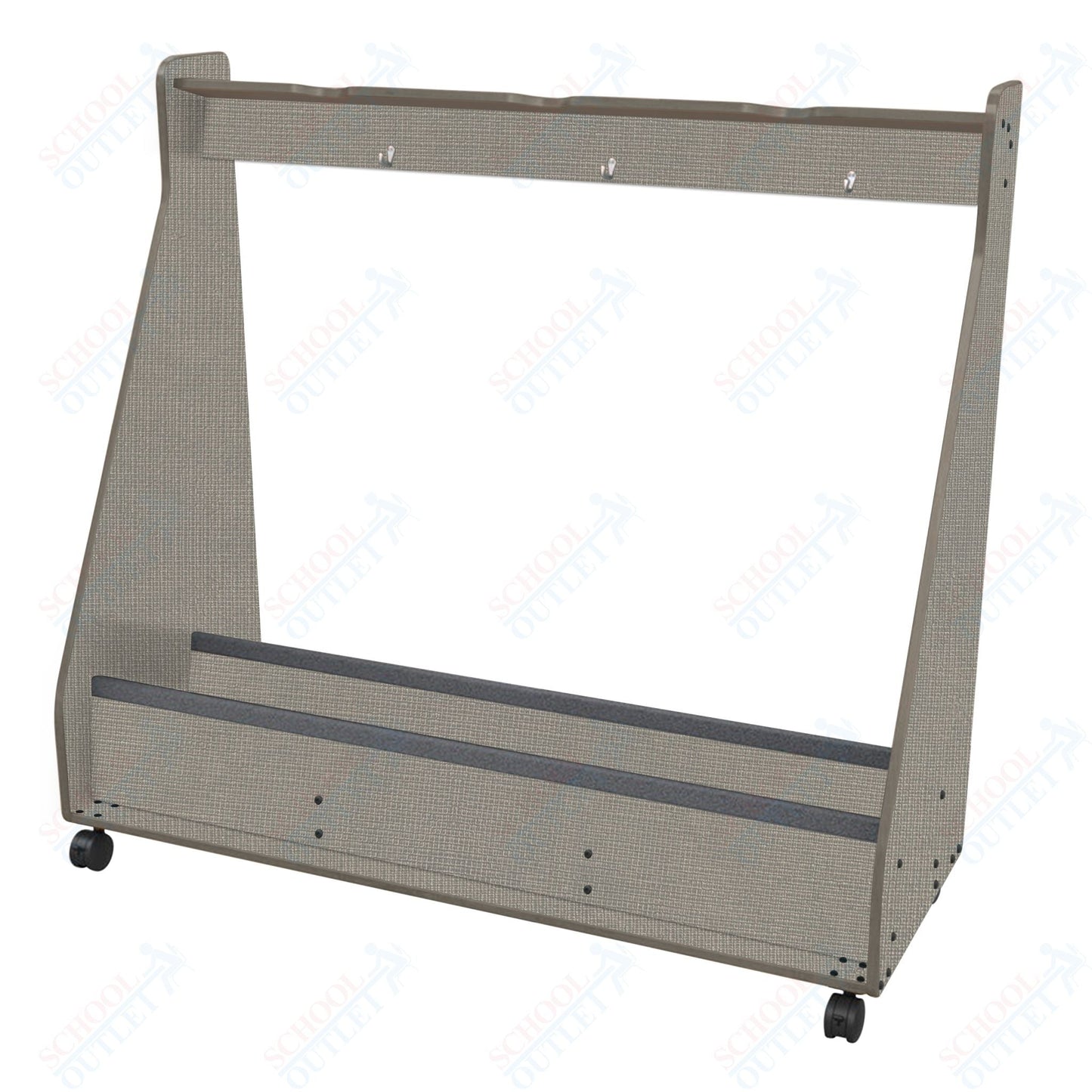 Marco Band - Stor Mobile String Bass Rack, 4 Units - 62"H x 80.25"W x 24.25"D (BS502 - 0) - SchoolOutlet