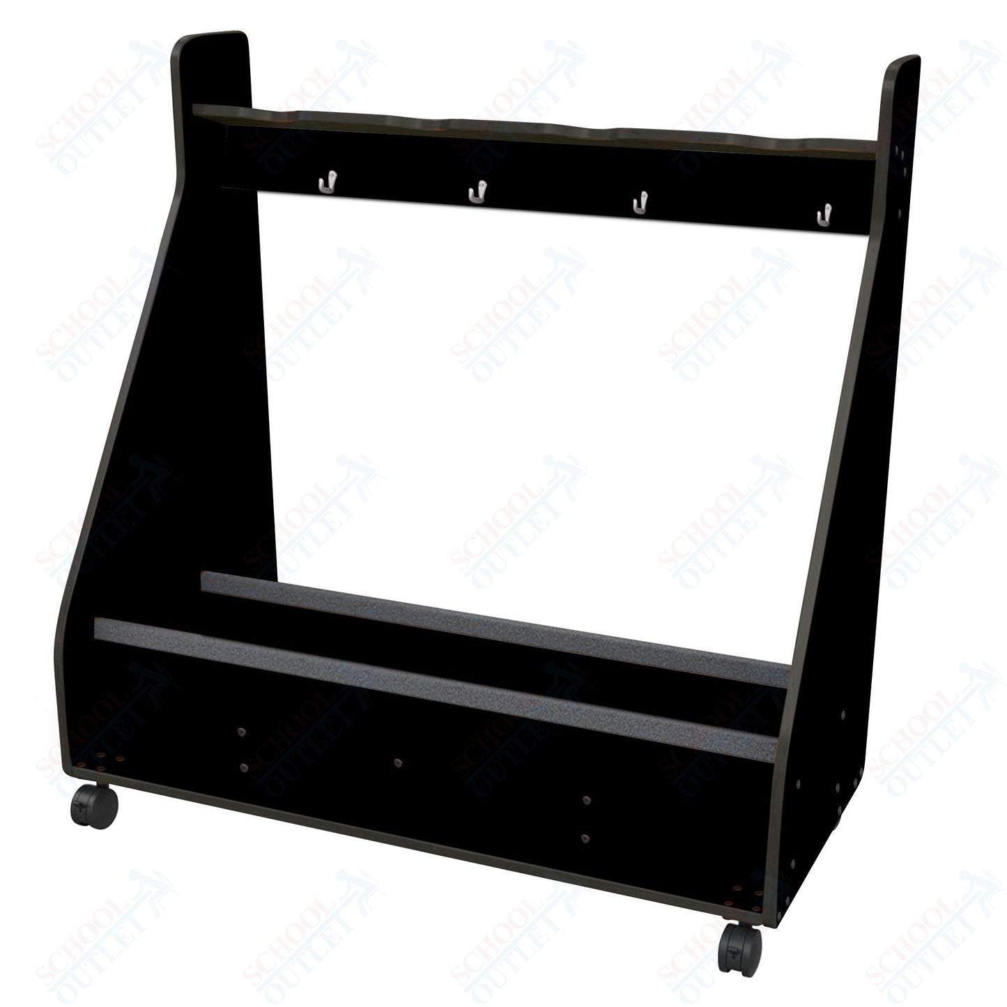 Marco Band - Stor Mobile Cello Rack, 4 Units - 51"H x 49.5"W x 24.25"D (BS503 - 0) - SchoolOutlet