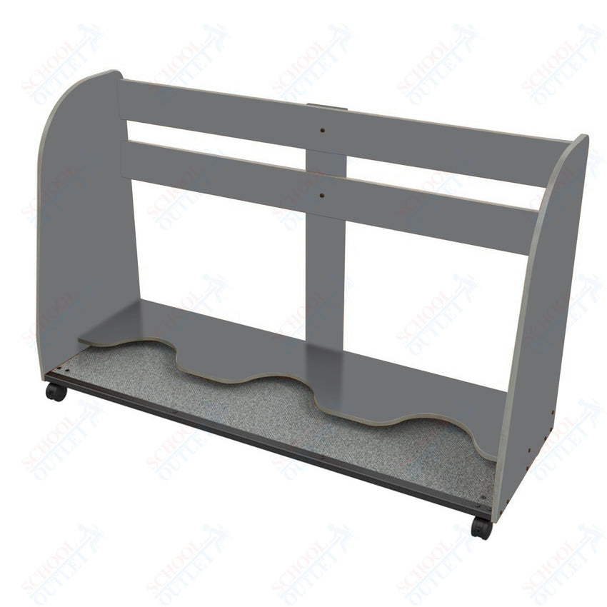 Marco Band - Stor Mobile Tuba Rack, 3 Units - 46"H x72"W x 24.25"D (BS506 - 0) - SchoolOutlet