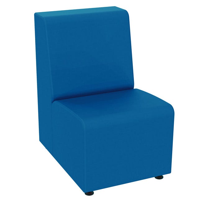 Marco Sonik Soft Seating 22" W Single Chair - 18" Seat Height (LF1004 - G1) - SchoolOutlet