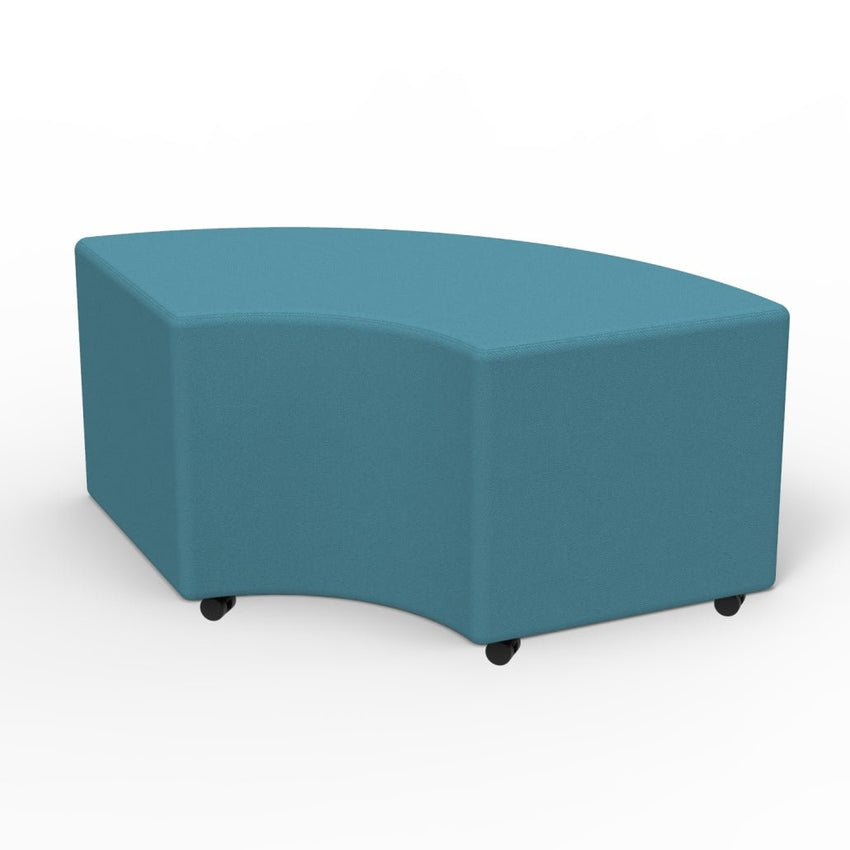 Marco Sonik Soft Seating 24 Degree Curved Bench 18" Seat Height (LF1241 - G1) - SchoolOutlet
