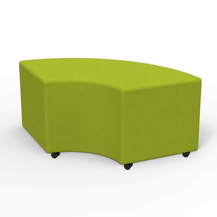 Marco Sonik Soft Seating 24 Degree Curved Bench 18" Seat Height (LF1241 - G1) - SchoolOutlet