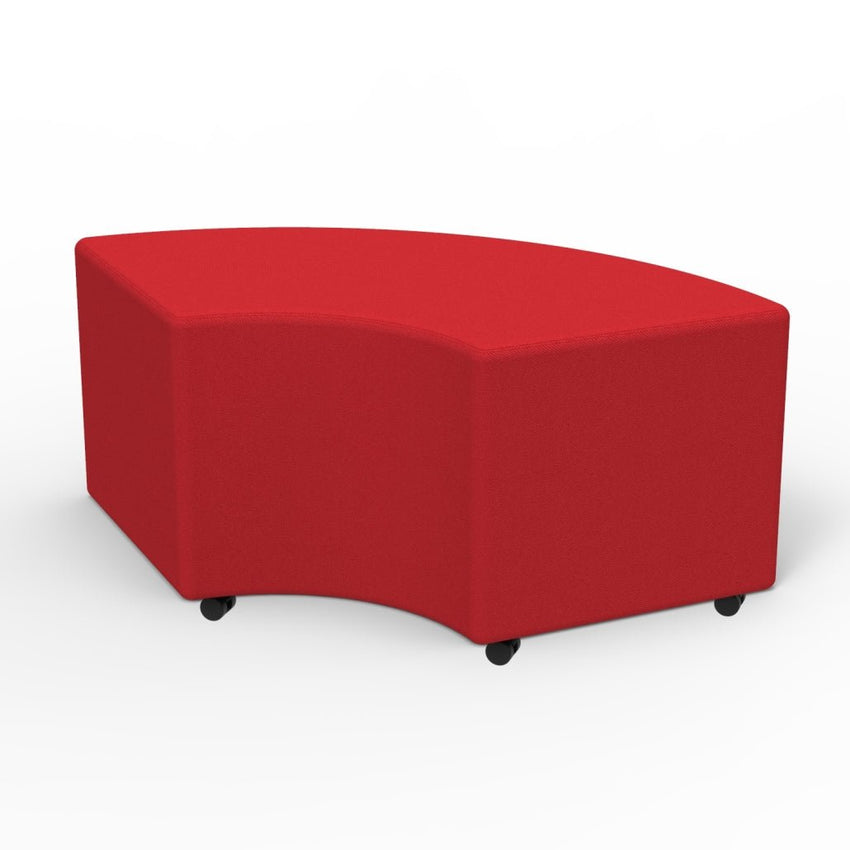 Marco Sonik Soft Seating 24 Degree Curved Bench 18" Seat Height (LF1241 - G1) - SchoolOutlet