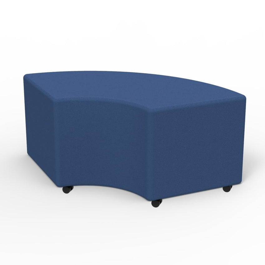 Marco Sonik Soft Seating 24 Degree Curved Bench 18" Seat Height (LF1241 - G1) - SchoolOutlet