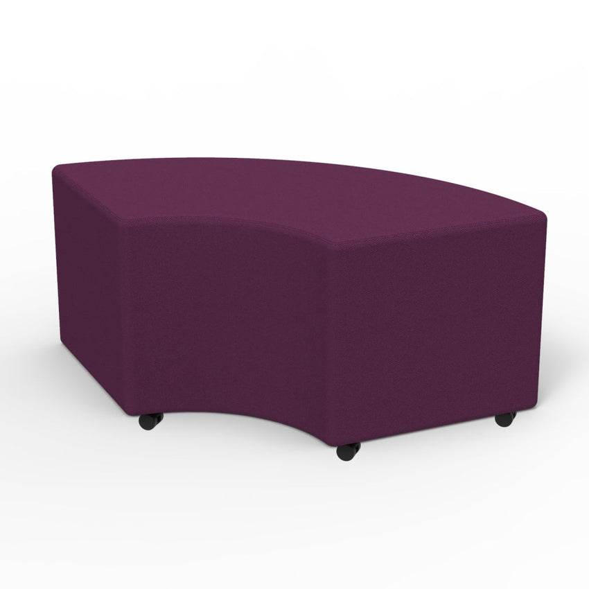 Marco Sonik Soft Seating 24 Degree Curved Bench 18" Seat Height (LF1241 - G1) - SchoolOutlet