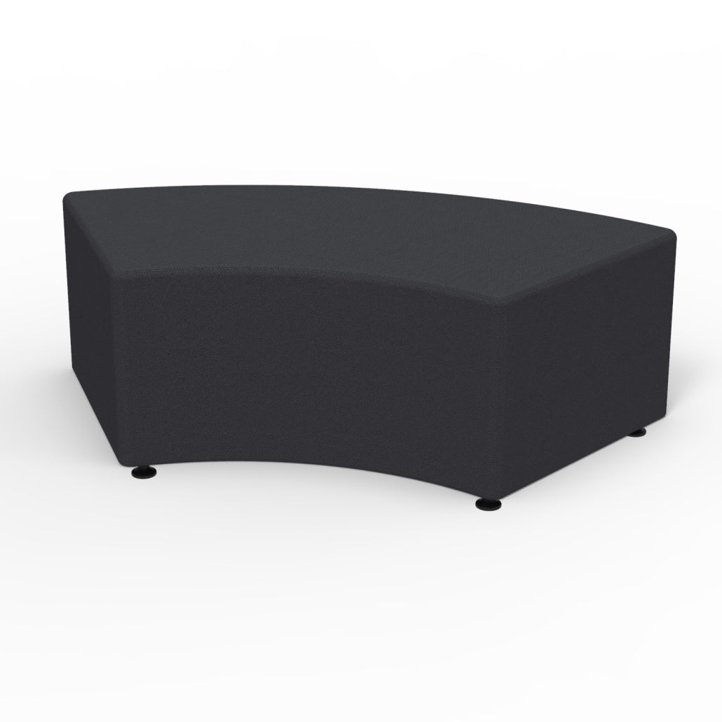 Marco Sonik Soft Seating 60 Degree Curved Bench 53.2" W x 16" H (LF1254 - G1) - SchoolOutlet