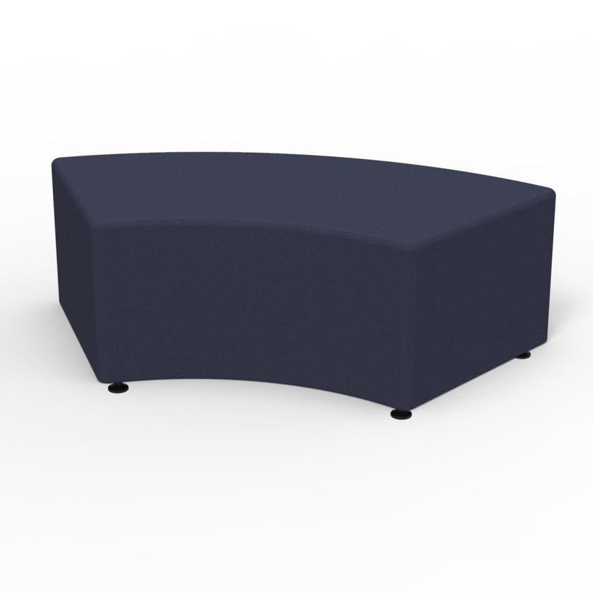 Marco Sonik Soft Seating 60 Degree Curved Bench 53.2" W x 18" H (LF1255 - G1) - SchoolOutlet