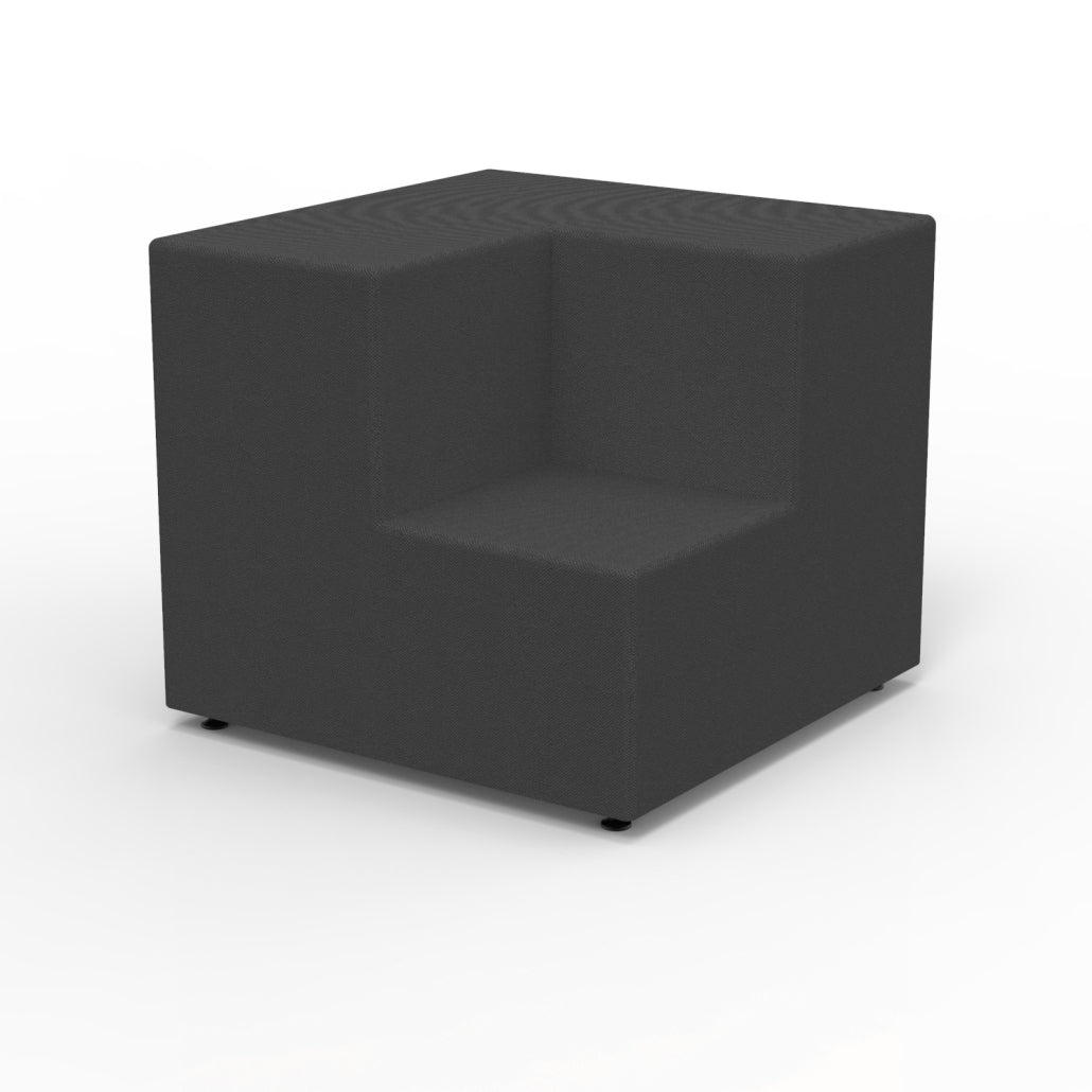 Marco Sonik 2 - Step Tiered Soft Seating Inside Corner 40" W x 34" H (LF1820 - G1) - SchoolOutlet