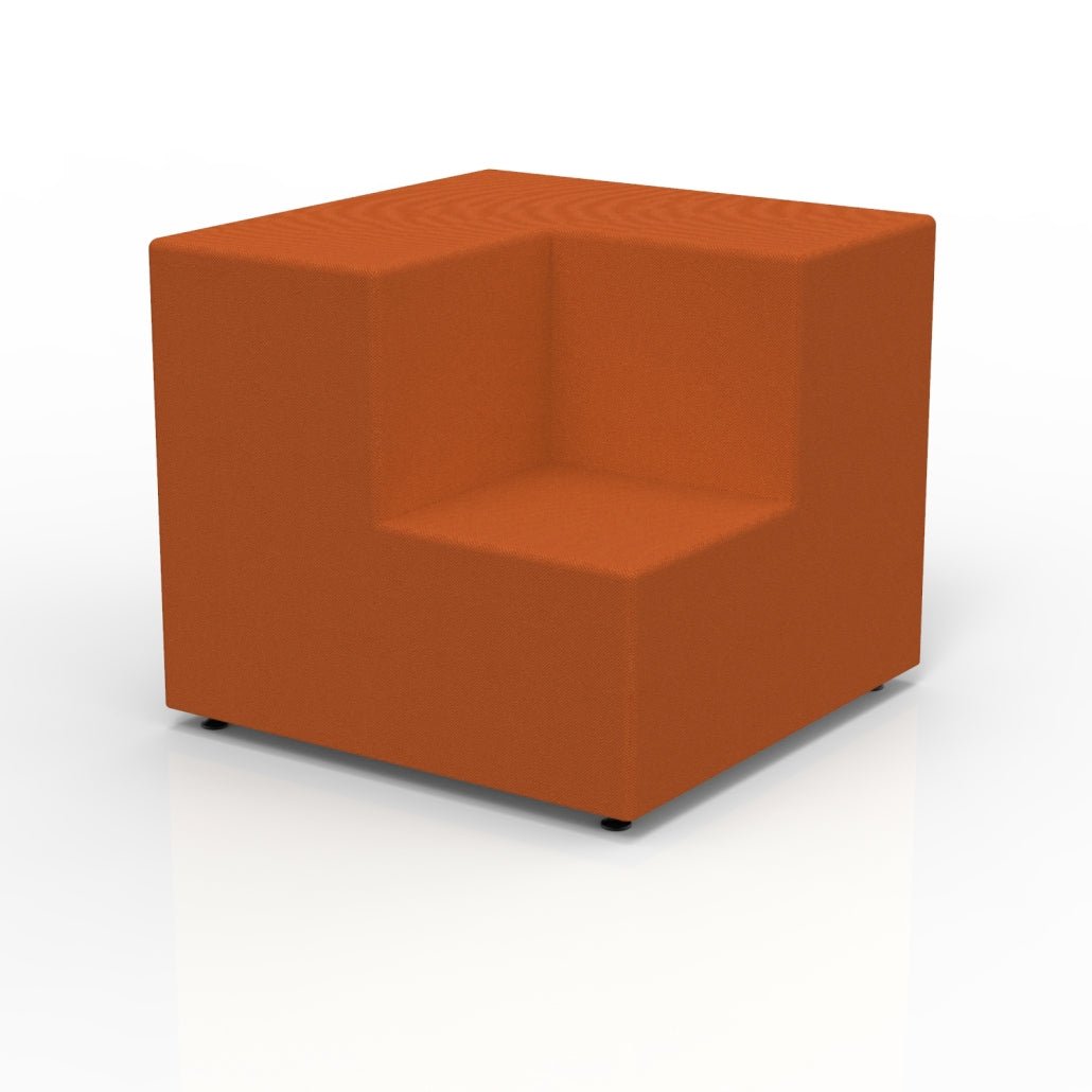 Marco Sonik 2 - Step Tiered Soft Seating Inside Corner 40" W x 34" H (LF1820 - G1) - SchoolOutlet