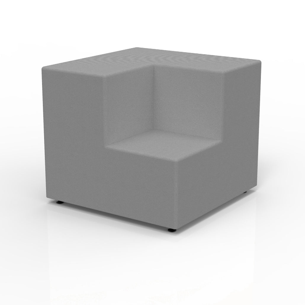 Marco Sonik 2 - Step Tiered Soft Seating Inside Corner 40" W x 34" H (LF1820 - G1) - SchoolOutlet