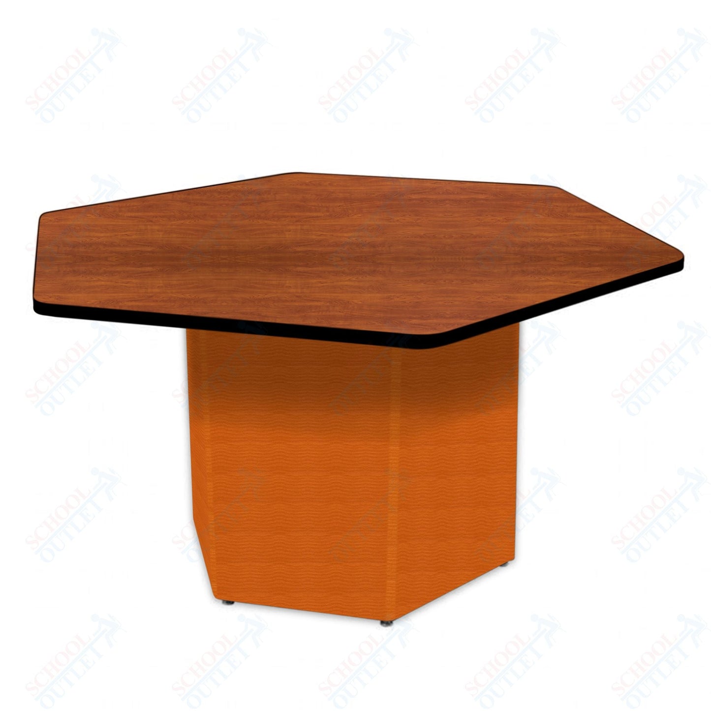 Marco Sonik Series Padded Base Hexagon Table 29" height (LF2653 - G2 - MB) - SchoolOutlet