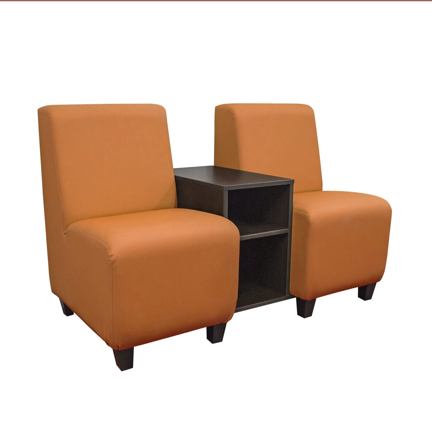 Marco Sonik Series Conversation Station - 2 Chairs with Cabinet (LF9016 - G1) - SchoolOutlet