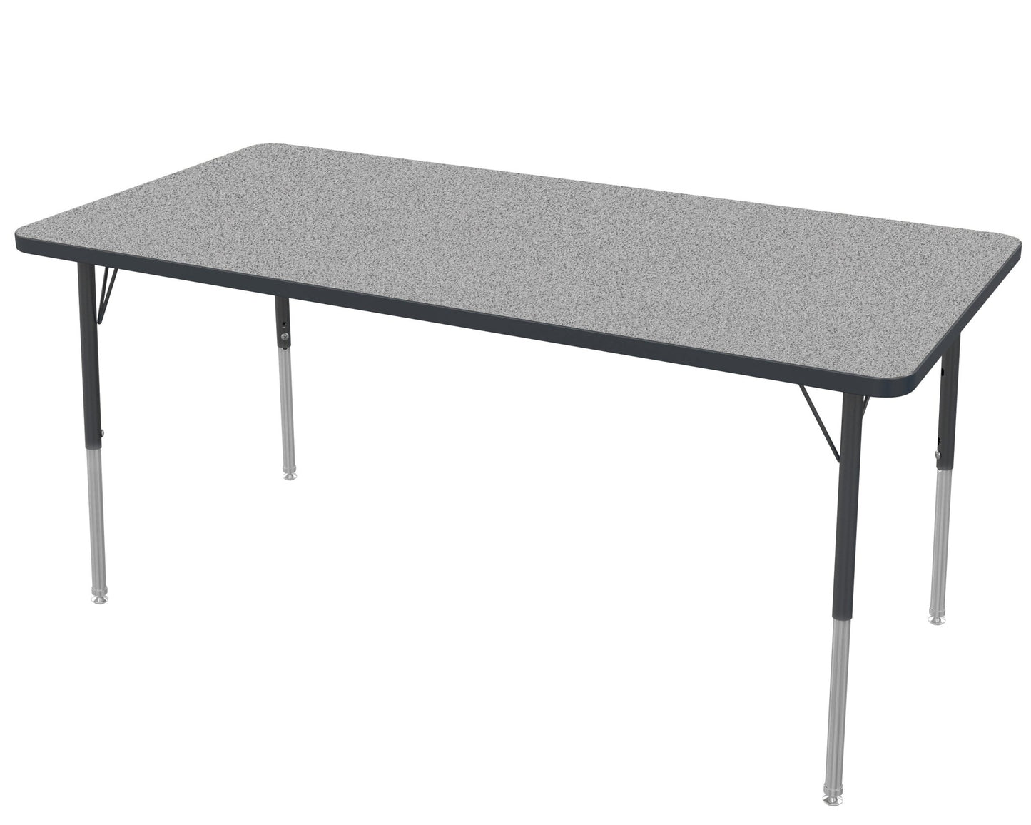 Marco MG2200 Series Rectangle Activity Table 30" x 60" Adjustable Height 21" - 30" (MG2237 - MB) - SchoolOutlet
