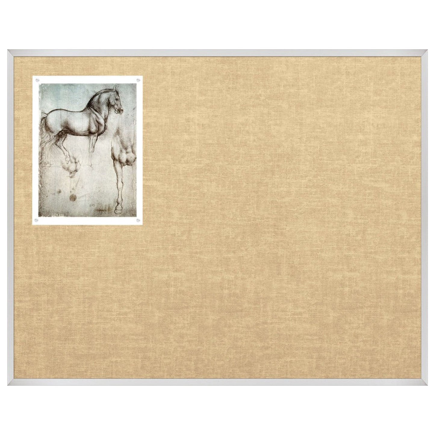 Mooreco Vin - tak Tackboards - Aluminum Trim - 4'H x 5'W (MOR - 311AF) - SchoolOutlet