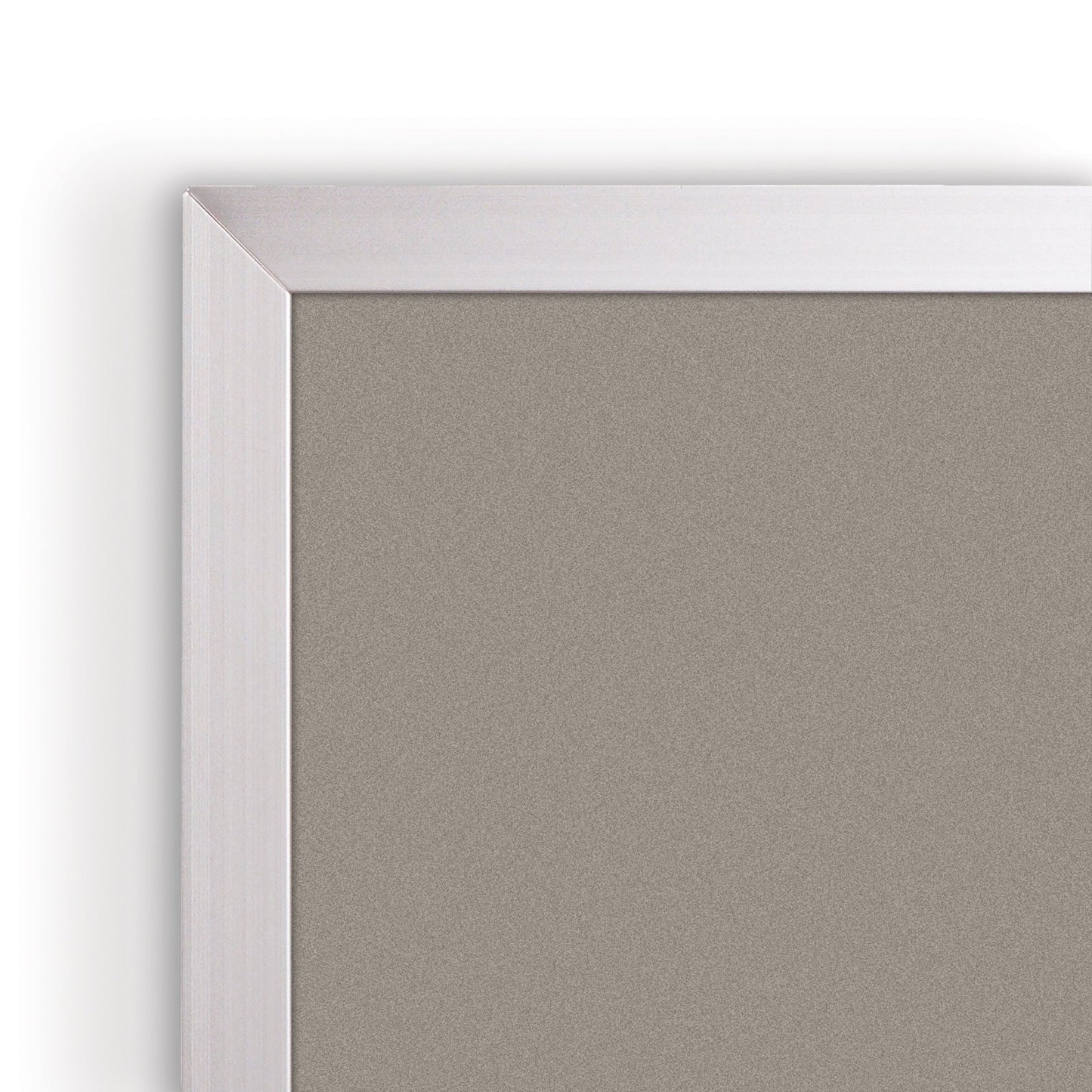 Mooreco Colored Cork - Plate Tackboard - Aluminum Trim - 4'H X 4'W (Mooreco 322AD) - SchoolOutlet