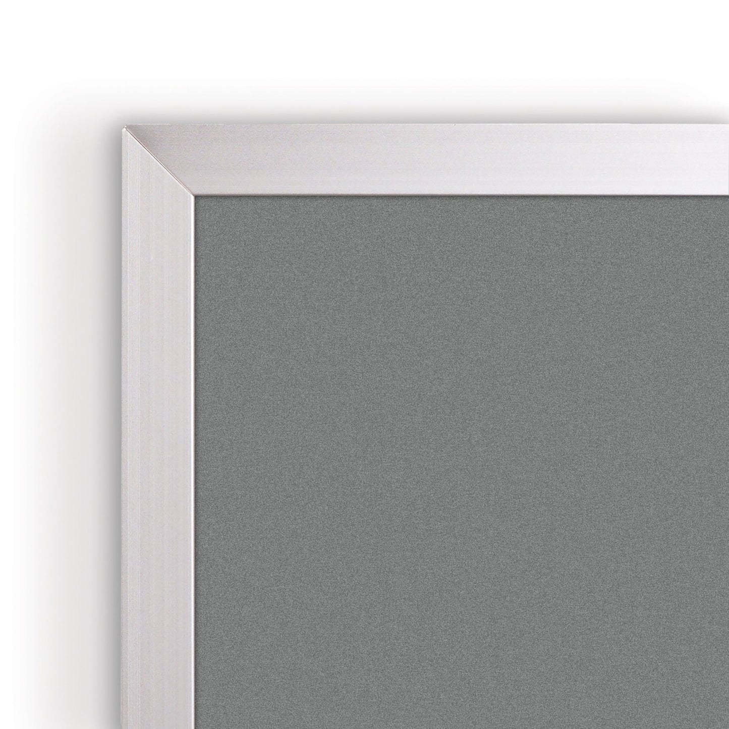 Mooreco Colored Cork - Plate Tackboard - Aluminum Trim - 4'H x 5'W (Mooreco 322AF) - SchoolOutlet