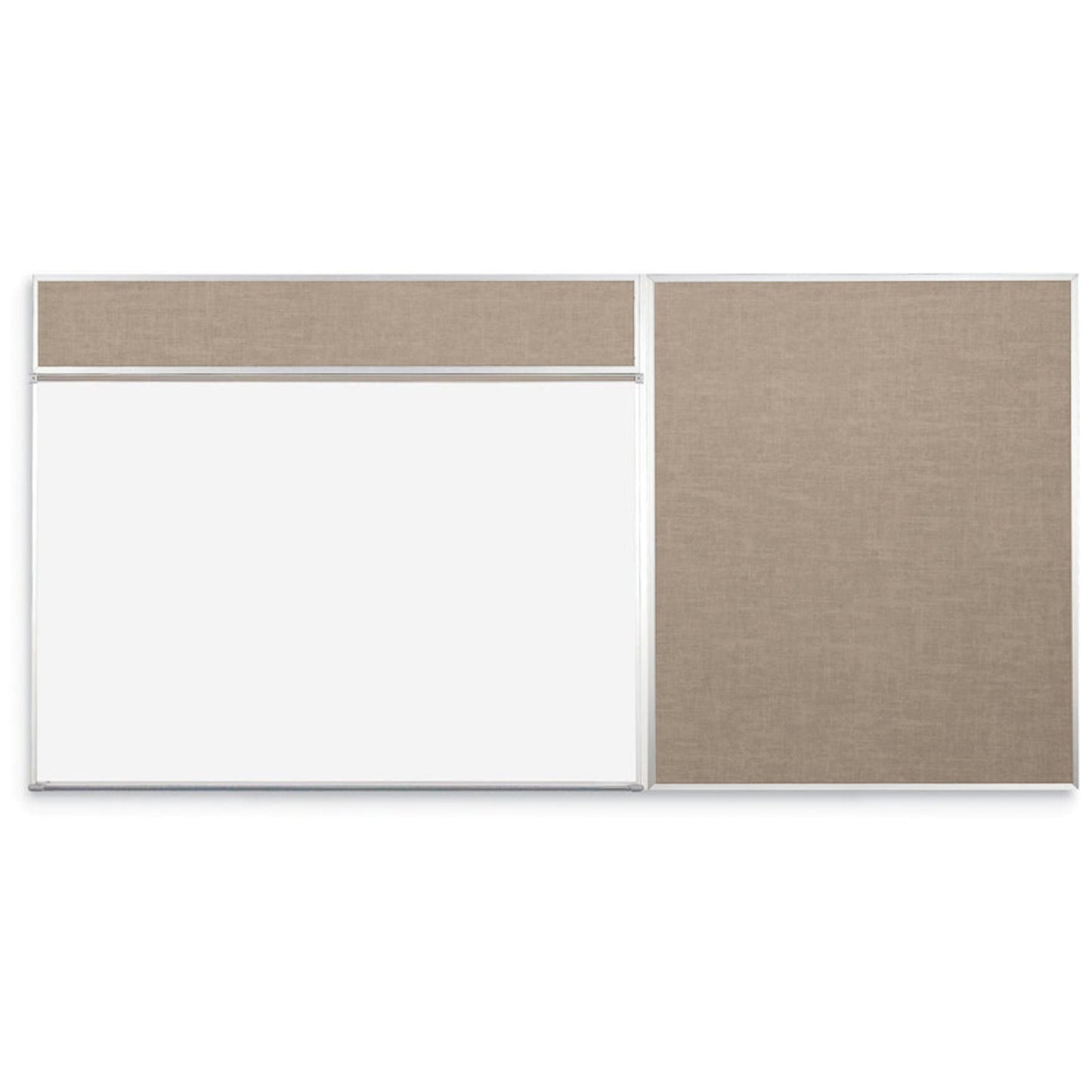 Mooreco Combo-Rite Board - Porcelain Steel Markerboard and Vin-Tak Tackboard (Type D) - SchoolOutlet