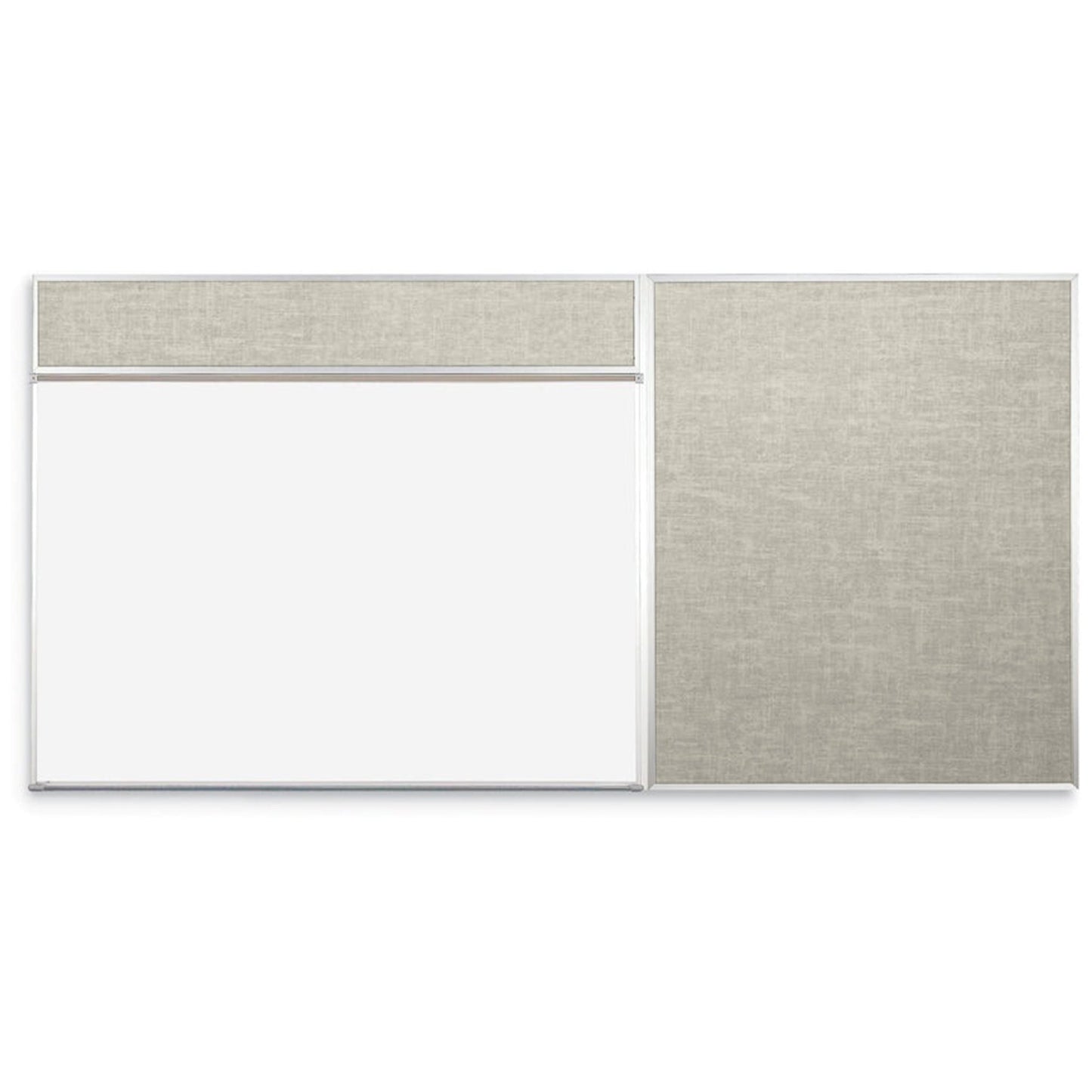 Mooreco Combo-Rite Board - Porcelain Steel Markerboard and Vin-Tak Tackboard (Type D) - SchoolOutlet