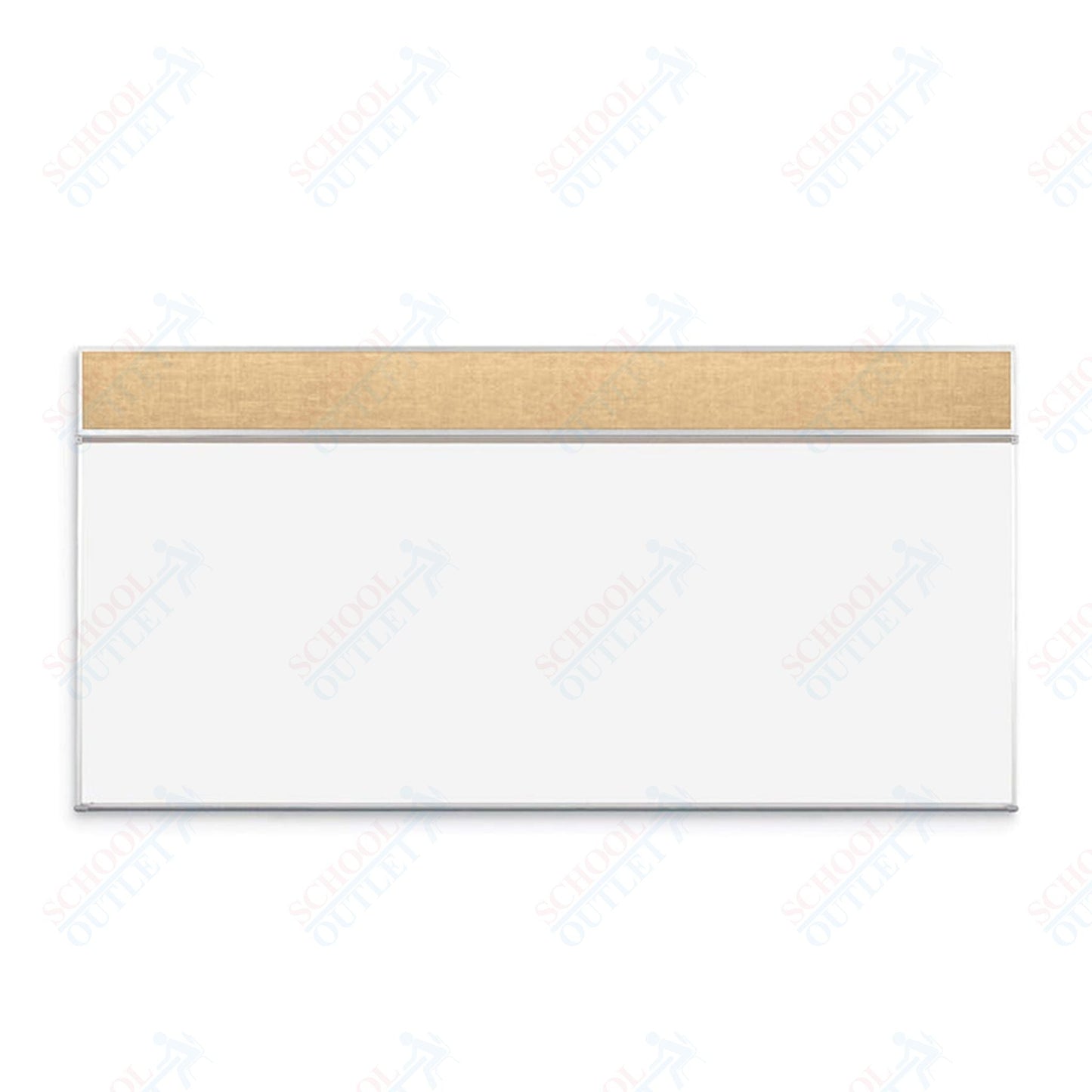 Mooreco Combo - Rite Board - Porcelain Steel Markerboard and Vin - Tak Tackboard (Type C) - SchoolOutlet