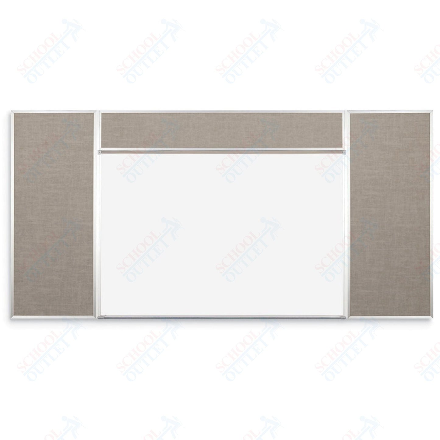Mooreco Combo - Rite Board - Porcelain Steel Markerboard and Vin - Tak Tackboard (Type H) - SchoolOutlet