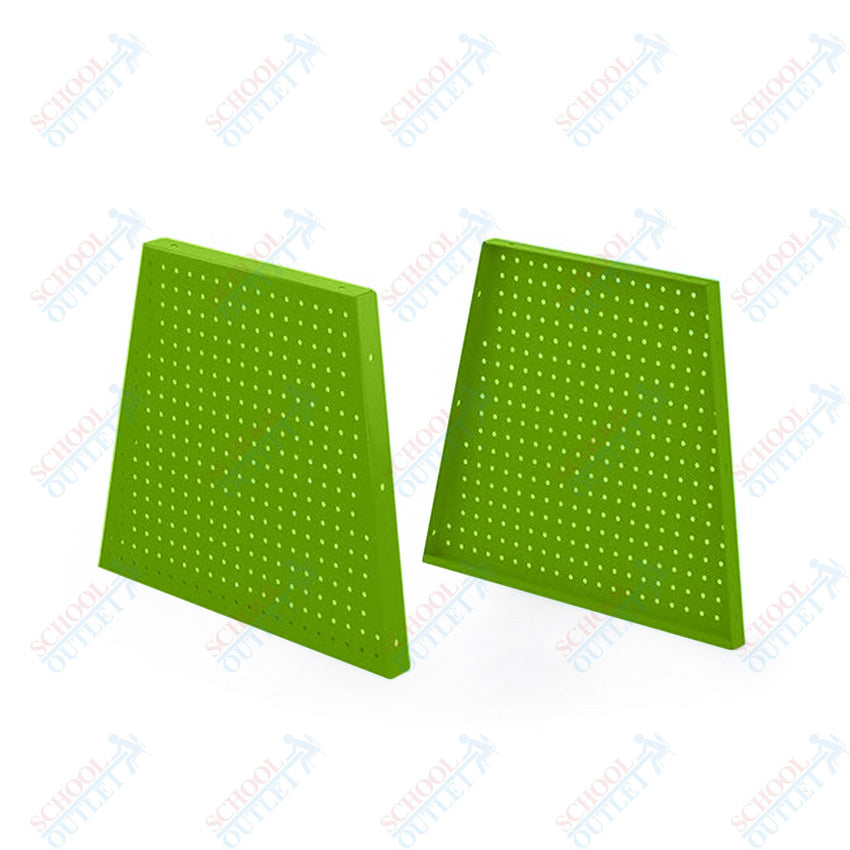 Mooreco Compass Makerspace Pegboard Table Side Panels (Set of 2) - 52990 - SchoolOutlet