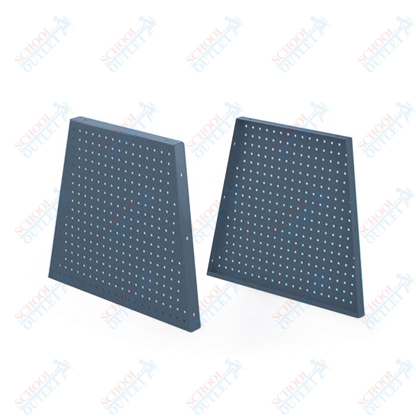 Mooreco Compass Makerspace Pegboard Table Side Panels (Set of 2) - 52990 - SchoolOutlet