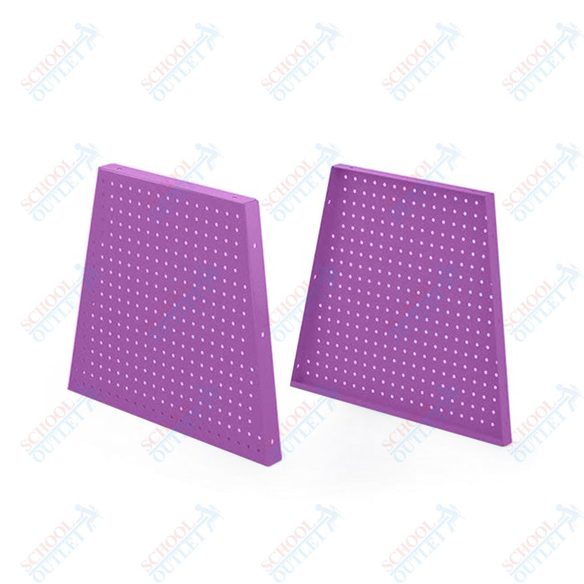Mooreco Compass Makerspace Pegboard Table Side Panels (Set of 2) - 52990 - SchoolOutlet