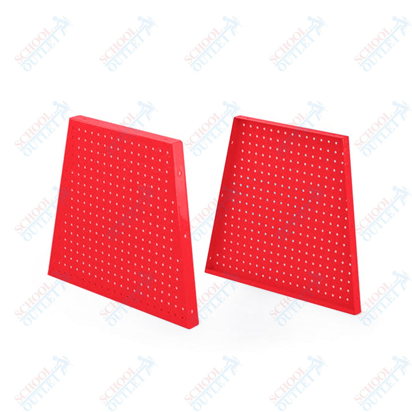 Mooreco Compass Makerspace Pegboard Table Side Panels (Set of 2) - 52990 - SchoolOutlet
