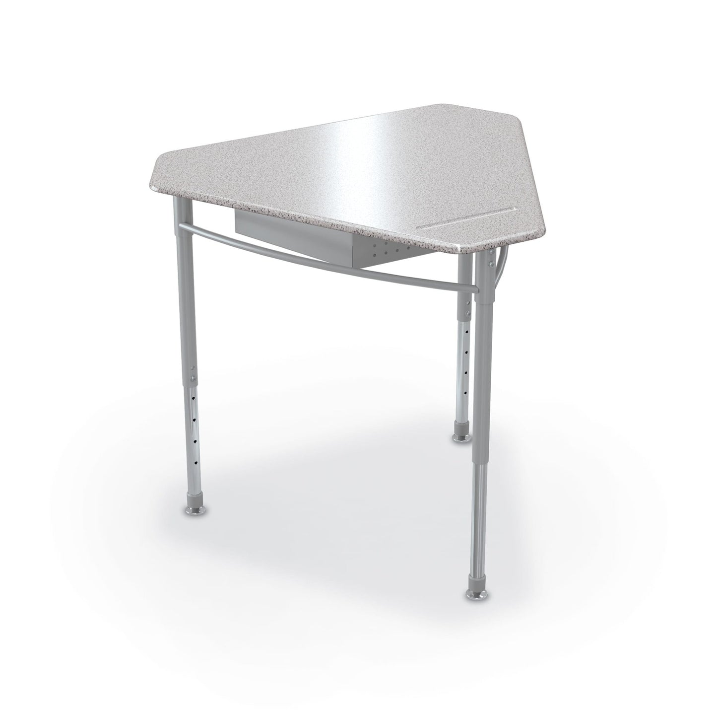 MooreCo Astute Hard Plastic Desk Small Monroe with book box (Set of 2) MOR - 5908X - SchoolOutlet