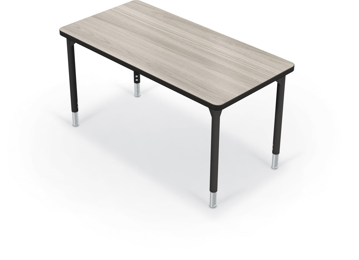 Hierarchy Rectangular School Activity Table (48"W x 24"D) HPL Top - Height Adjustable Legs by MooreCo - SchoolOutlet