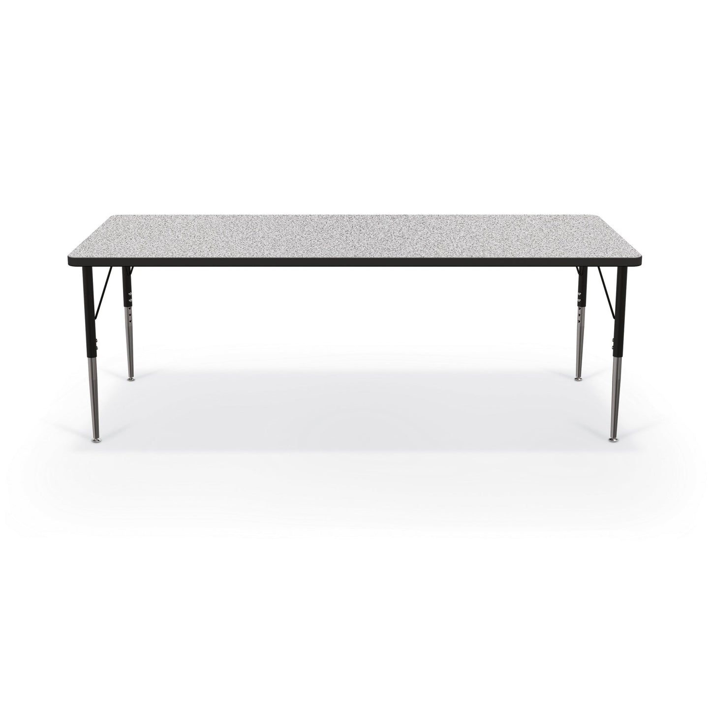 Mooreco Activity Table - 30"D x 72"W - Rectangle - Black Edgeband (Mooreco 90527-F) - SchoolOutlet