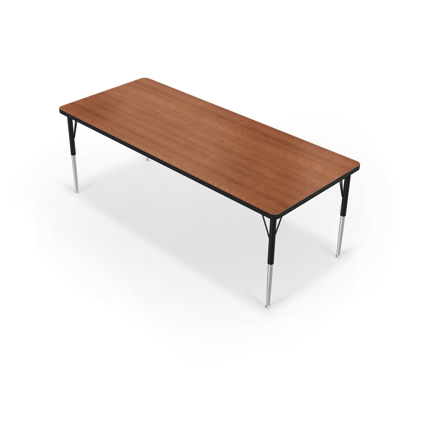 Mooreco Activity Table - 30"D x 72"W - Rectangle - Black Edgeband (Mooreco 90527-F) - SchoolOutlet
